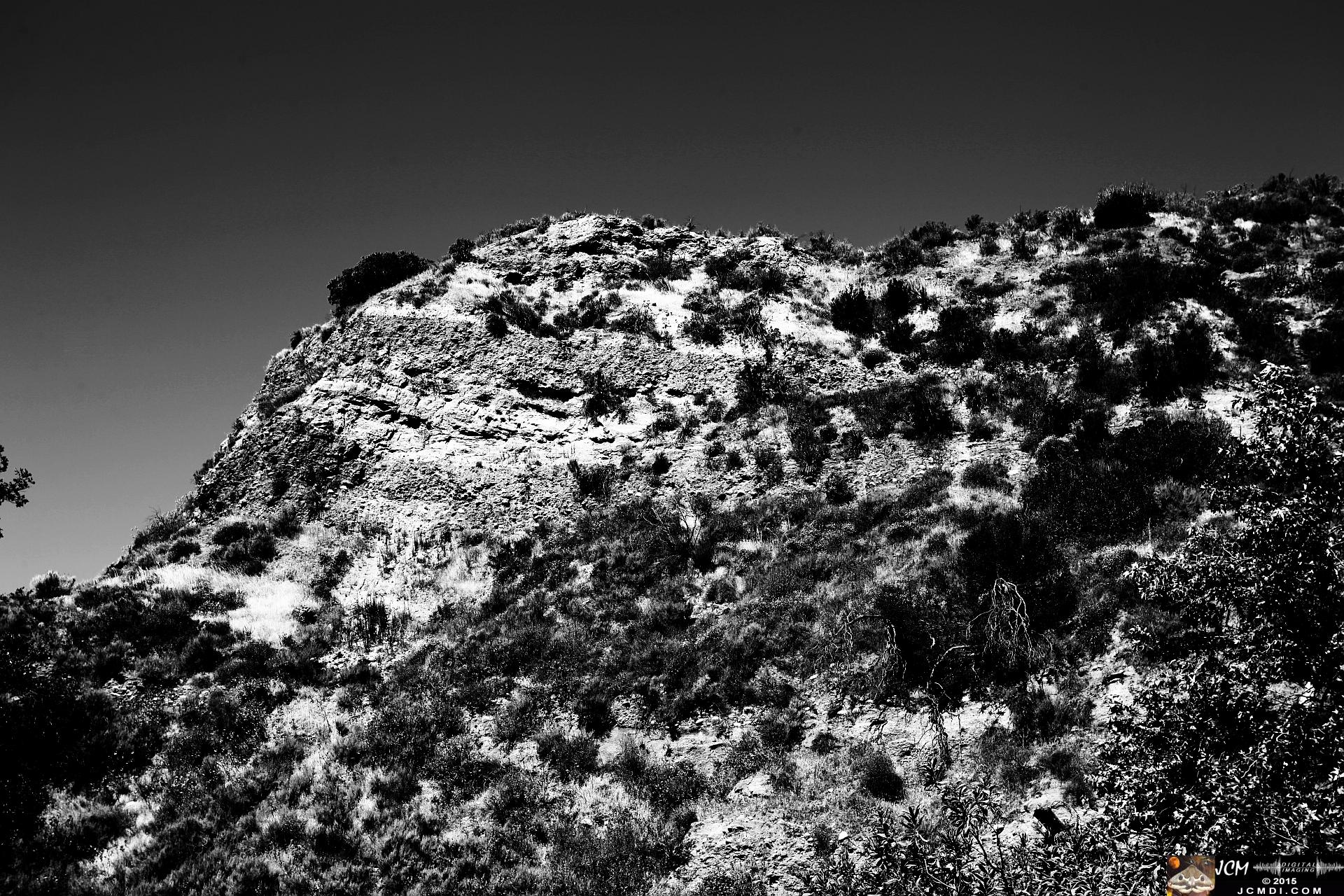 Whitney Canyon Hike canyonside cliffs